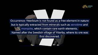 Ytterbium periodictable generalknowledge elements science [upl. by Eicats926]