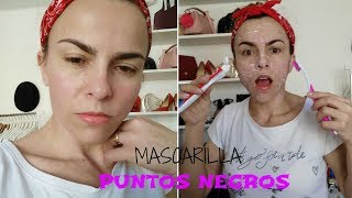 LA MEJOR MASCARILLA CASERA PARA ELIMINAR LOS PUNTOS NEGROS💆 [upl. by Nnayllehs]