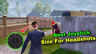 😱New best joystick Size for pubg mobile 🔥update 34 [upl. by Alyhs]