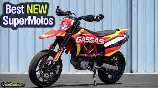 Top 10 Best Street Legal Supermoto Bikes NEW 2024 [upl. by Jalbert]