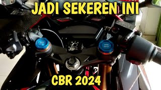 HONDA CBR 150 R 2024 RED BLACK [upl. by Ahsilef]