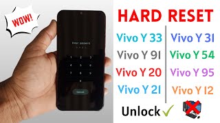 All Vivo Hard Reset  Vivo Hard Reset Unlock Pattern Remove Password [upl. by Teragram]