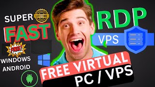 How to Get FREE RDP 2024  Unlimited Free Virtual PC  How to create free RDP without credit card [upl. by Dacia]