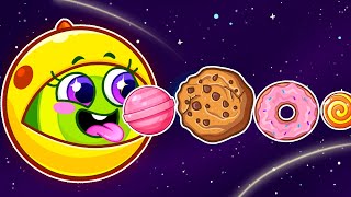 Om Nom Nom Song 🍪🍭🍩Funny Kids Cartoons And Nursery Rhymes [upl. by Annalise]