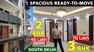 Spacious 3BHK Flat in South Delhi  Flats in Chattarpur  5 min from Metro Gated Colony Chattarpur [upl. by Ruenhs153]