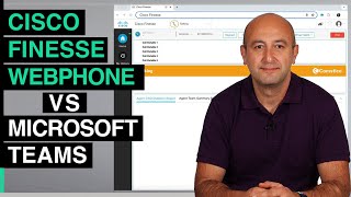 Cisco Finesse Webphone vs Microsoft Teams [upl. by Weisler42]