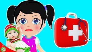 Miss Polly Had Dolly Nursery Rhymes Kids Songs  3D Animation English Baby Rhymes TukTuk The Train [upl. by Ioj641]