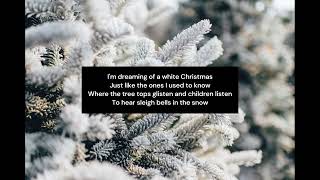 Crowder White Christmas Lyric Video [upl. by Esil652]