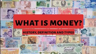 What is Money  History Definition and Types Explained [upl. by Zima]