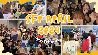 SFP April 24’ Orientation Vlog  Interview Session [upl. by Naharba958]