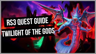 RS3 Twilight of the Gods Quest Guide  Ironman Friendly  RuneScape 3 [upl. by Nordek645]