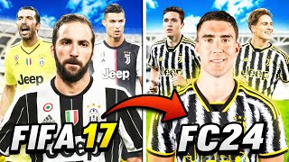 CARRIERA ALLENATORE CON LA JUVENTUS DA FIFA 17 fino a FC 24 [upl. by Ailatan271]