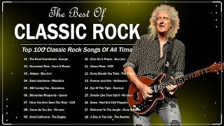 Rock Classico Internacional  100 Melhores Musicas de Rock de Todos Os Tempos [upl. by Llerraf]