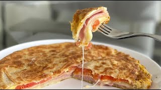 ¡Una tortilla al estilo pizza en tan solo 5 minutos [upl. by Jennings]