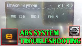 Troubleshooting Anti Lock Braking System ABS On Volvo Truck  Air Braking System Trucks [upl. by Montford845]