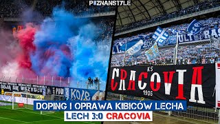 LECH  Cracovia 06052023 doping i oprawa Kibiców Kolejorza [upl. by Craner]