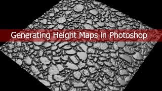 Generating Height Maps in Photoshop [upl. by Neala443]