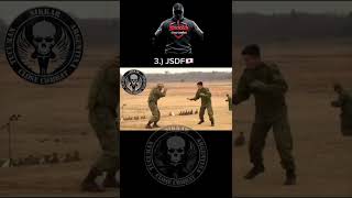 Top 5 hand to hand combat for special forces shorts specialforces military [upl. by Sisi]