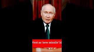 Putin sends warning to the west [upl. by Faria657]