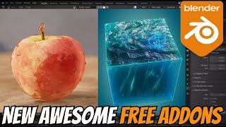 🔥BEST New Free Addons for Blender in 2023 [upl. by Stagg]