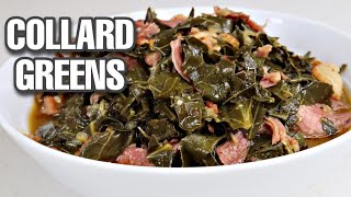 The MOST Delicious Southern Collard Greens  How To Make Collard Greens [upl. by Toomay]