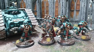 5000 point Horus Heresy battle report Space Wolves vs Sons of Horus and World Eaters [upl. by Amil91]