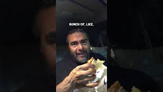 Taco Bell Cheesy Gordita Crunch Review food tacos mexicanfood [upl. by Anor]