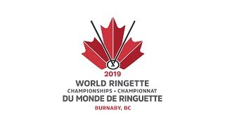 2019 Ringette World Championships  Sweden vs USA  Dec 1 [upl. by Qiratla329]