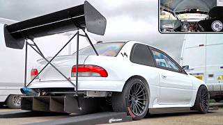 850Hp SUBARU Impreza TypeR  Insane Build 22B Engine amp ONBOARD [upl. by Beaufort]