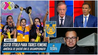 ANÁLISIS TIGRES UANL CAMPEÓN de la Liga MX femenil Superó en la final al América  Futbol Picante [upl. by Nallak]