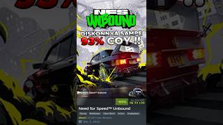 Need for Speed UNBOUND diharga 50000an saja  games needforspeed discount [upl. by Nnitsuj291]