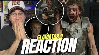 Gladiator 2 Trailer Reaction [upl. by Aile50]