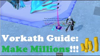 OSRS Vorkath Boss Guide Range Make MILLIONS [upl. by Etnaihc]