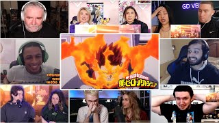 Endeavors Epic Standing Endeavor vs Nomu MHA S4 Finale Reaction Mashup [upl. by Atikin]