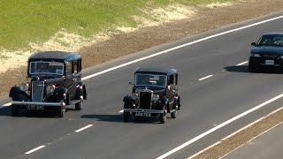 Congleton Link Road Wolstenholme Elmy Way opens with Classic Cars [upl. by Lenni]