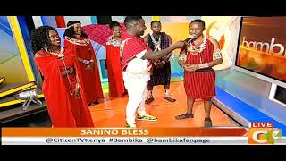 Sanino Bless Citizen TV live interview [upl. by Niwhsa]