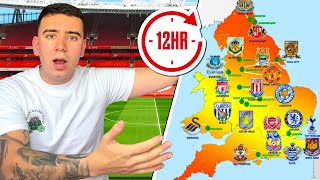 12 HOURS TO FIND 20 FOOTBALL STADIUMS [upl. by Gereron]