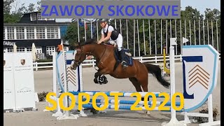 Zawody skokowe w Sopocie 2020 [upl. by Euqinahs]