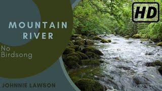 1 Hour Forest River Water Sounds  Relaxing Mountain Stream Waterfall Sound  Sleeping amp Meditation [upl. by Lenzi]