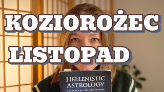 Horoskop KOZIOROŻEC Listopad 2024 [upl. by Thorman]