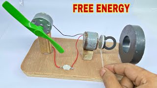 Free Energy Generator With Two Dc Motor  Free Electricity  Big Magnetic Motor Dynamo  SB craft [upl. by Navak]