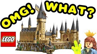 NEW LEGO Hogwarts Castle Massive Harry Potter Microbuild 71043 PICTURES  THOUGHTS  BrickQueen [upl. by Mcclure]