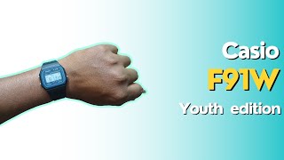 Casio F91W1 Youth edition [upl. by Ofelia482]