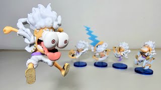 WCF Gear 5 Luffy  Nika Special 5 SET Bandai  Banpresto  Unboxing Review 28 [upl. by Nodababus822]