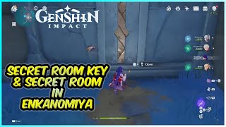 Enkanomiya Secret Room Guide  Secret Room Key Location [upl. by Aggappe]