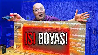 ISI BOYASI GERÇEKTEN ISITIYOR MU  DUVARLARI ISITICIYA ÇEVİREN BOYAYI TEST ETTİM [upl. by Innus]