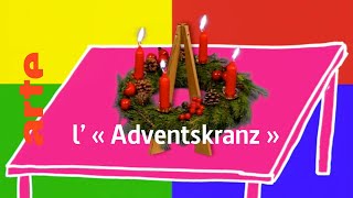 l « Adventskranz »  Karambolage  ARTE [upl. by Anirak]