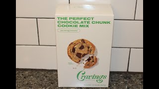 Cravings by Chrissy Teigen The Perfect Chocolate Chunk Cookie Mix Review [upl. by Ingrim776]