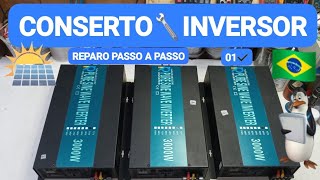 INVERSOR RELIABLE CONSERTO PASSO A PASSO [upl. by Urbas]