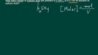 Calculating Molar Concentrations [upl. by Anilrats980]